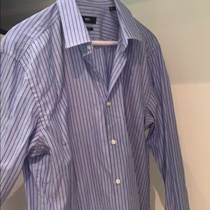 blue dress shirt